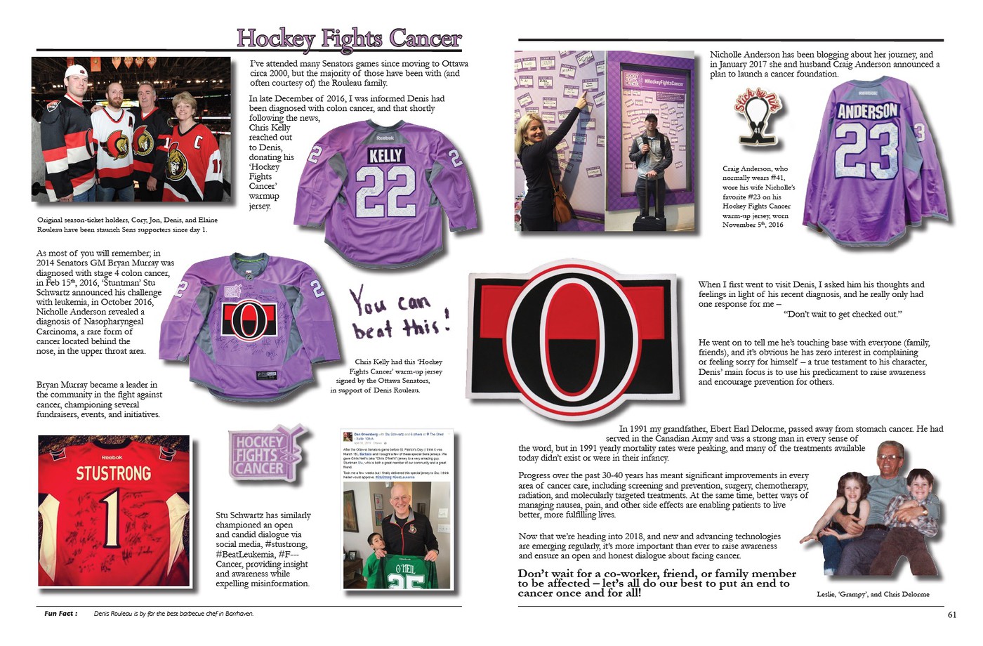 The History of the Sens Jersey, 1992-2017