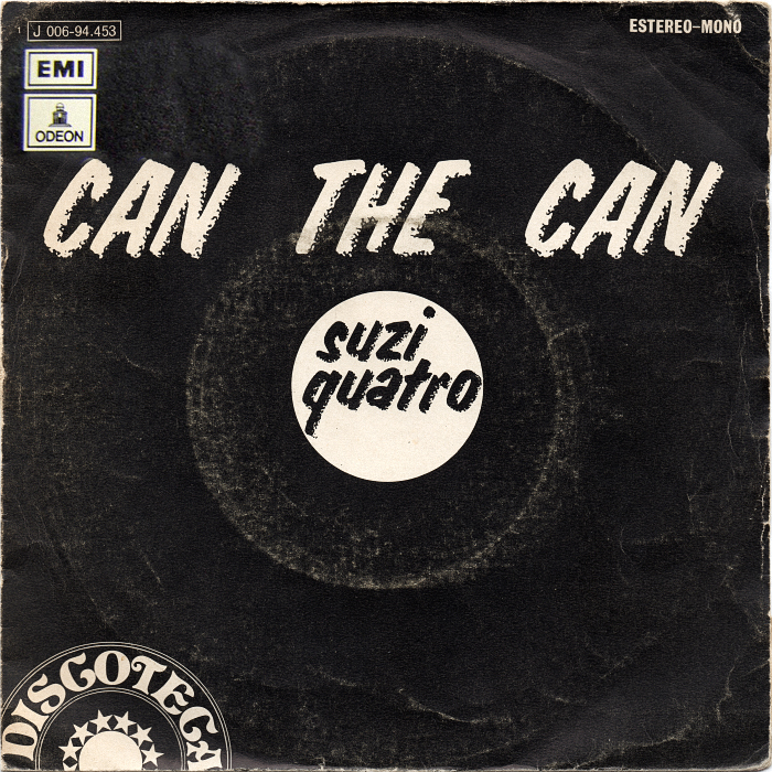 Suzi Quatro Can The Can Spain front