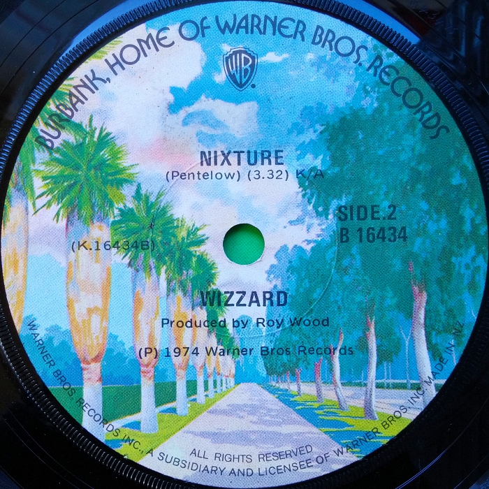Wizzard This Is The Story Of My Love Baby New Zealand side 2