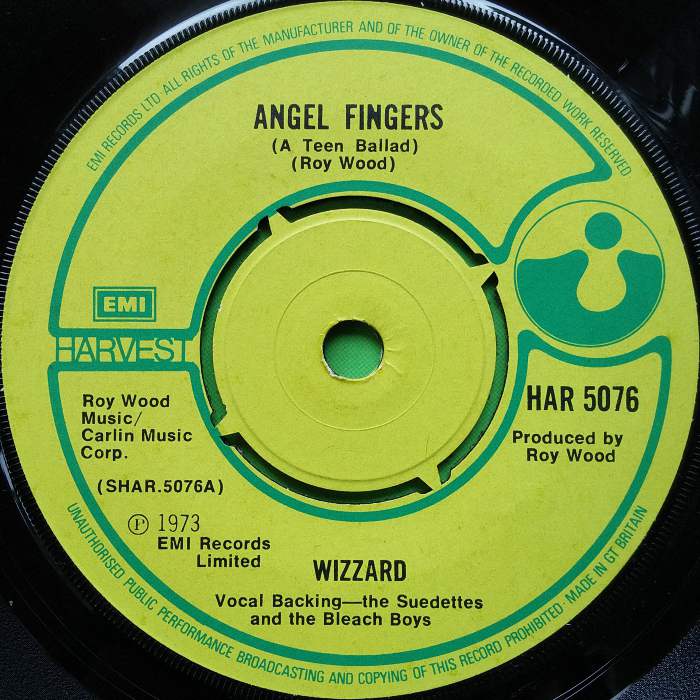 Wizzard Angel Fingers UK side 1