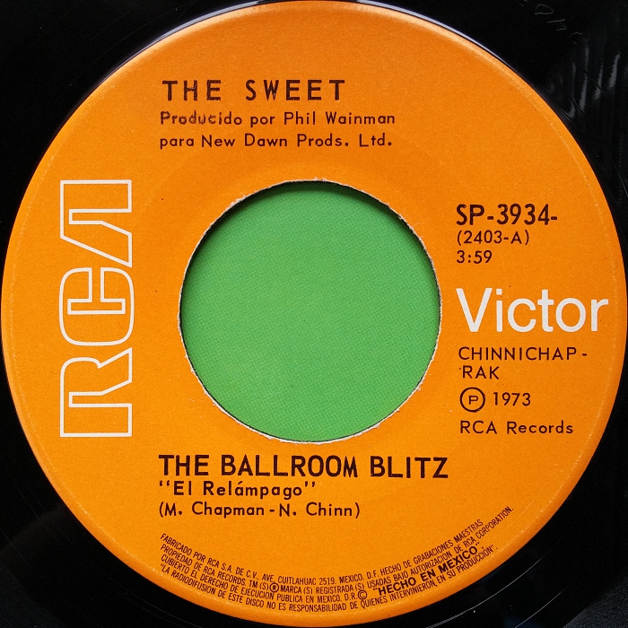 The Ballroom Blitz Mexico side 1