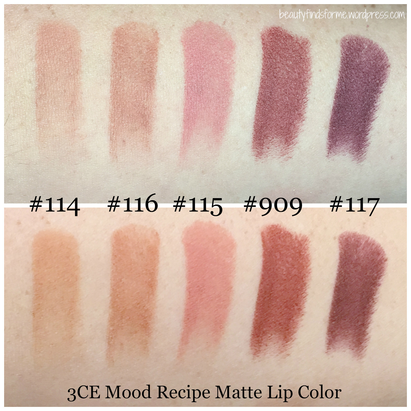 3ce Mood Recipe Makeup Series Review Unboxing Beauty