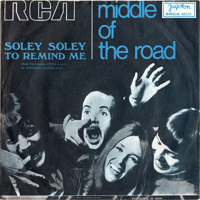 Middle of the Road Soley Soley Yugoslavia front