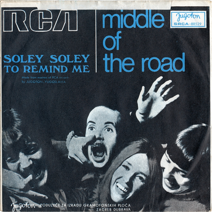 Middle of the Road Soley Soley Yugoslavia back